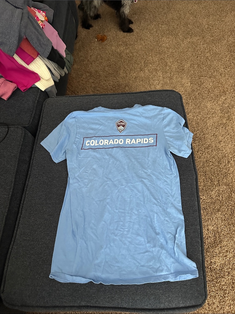Fanatics Colorado Rapids Light Blue Short Sleeve Tee